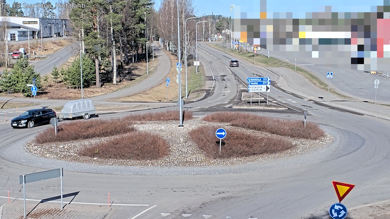 Weather Camera Image Road 13 Saarijärvi, Saarijärvi, Keski-Suomi