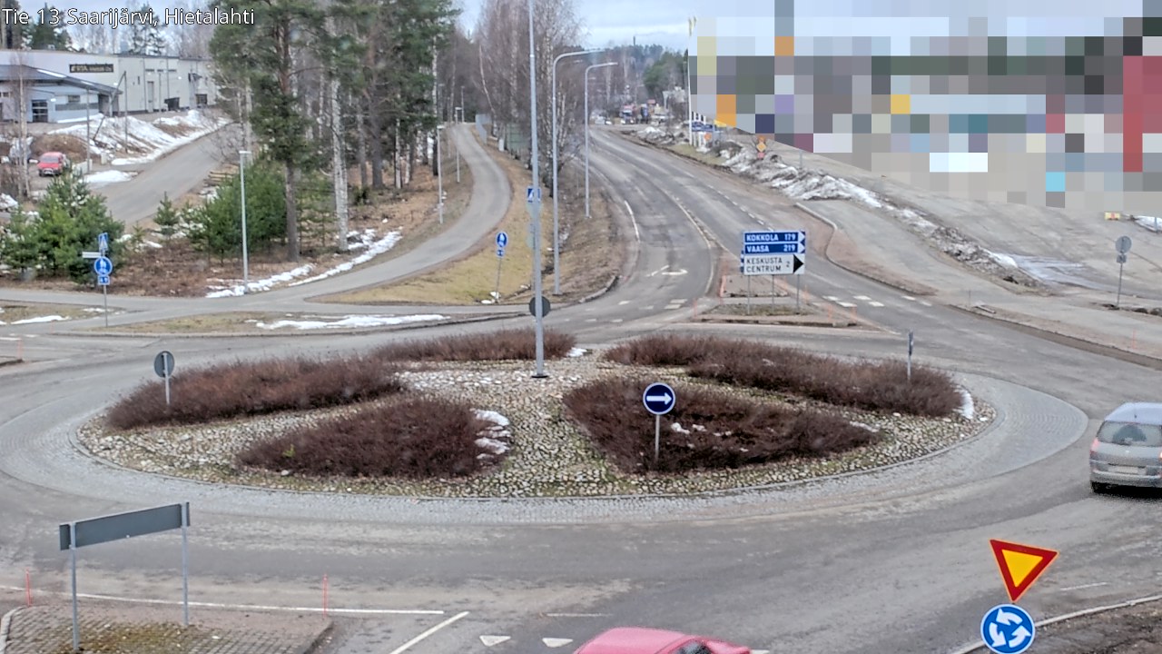 Weather Camera Image Road 13 Saarijärvi, Saarijärvi, Keski-Suomi