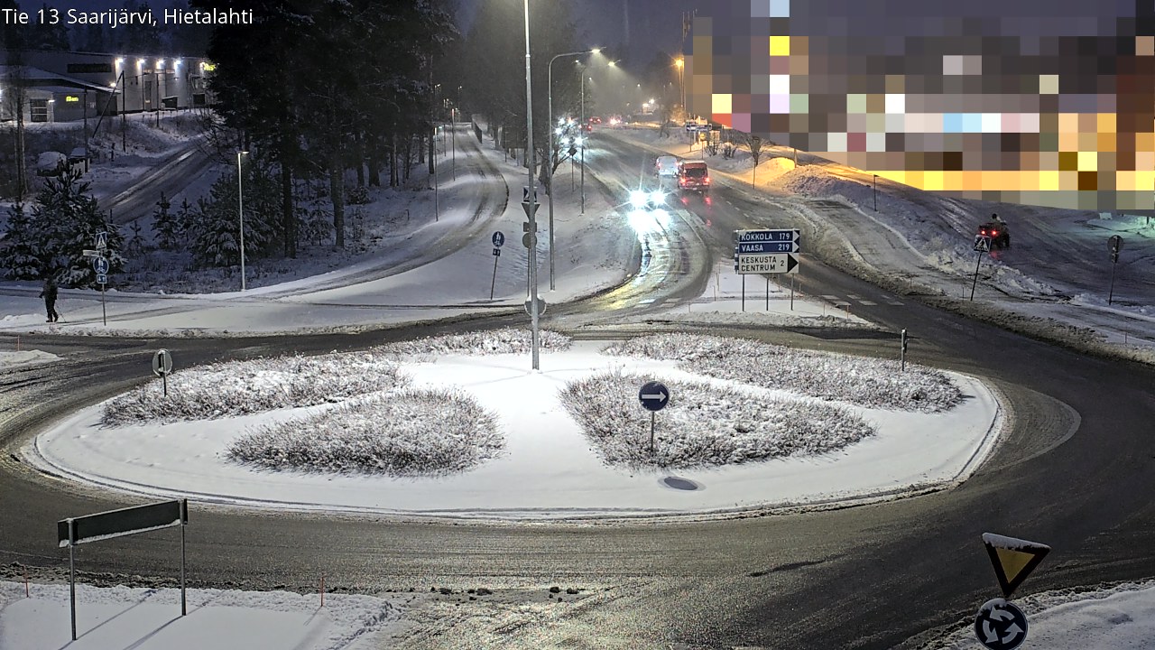 Weather Camera Image Väg 13 Saarijärvi, Saarijärvi, Keski-Suomi