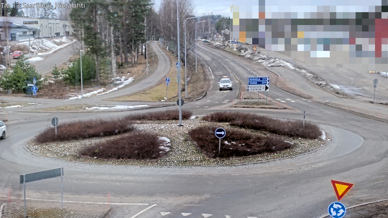 Weather Camera Image Road 13 Saarijärvi, Saarijärvi, Keski-Suomi