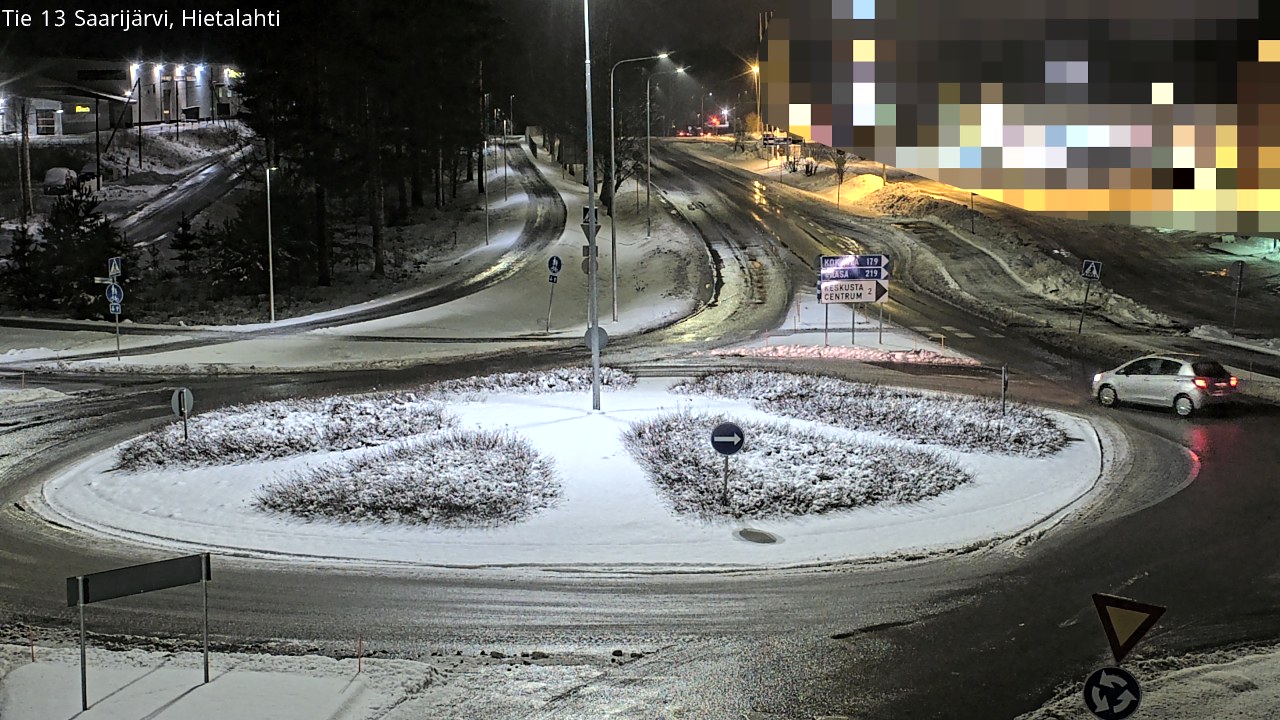 Weather Camera Image Väg 13 Saarijärvi, Saarijärvi, Keski-Suomi