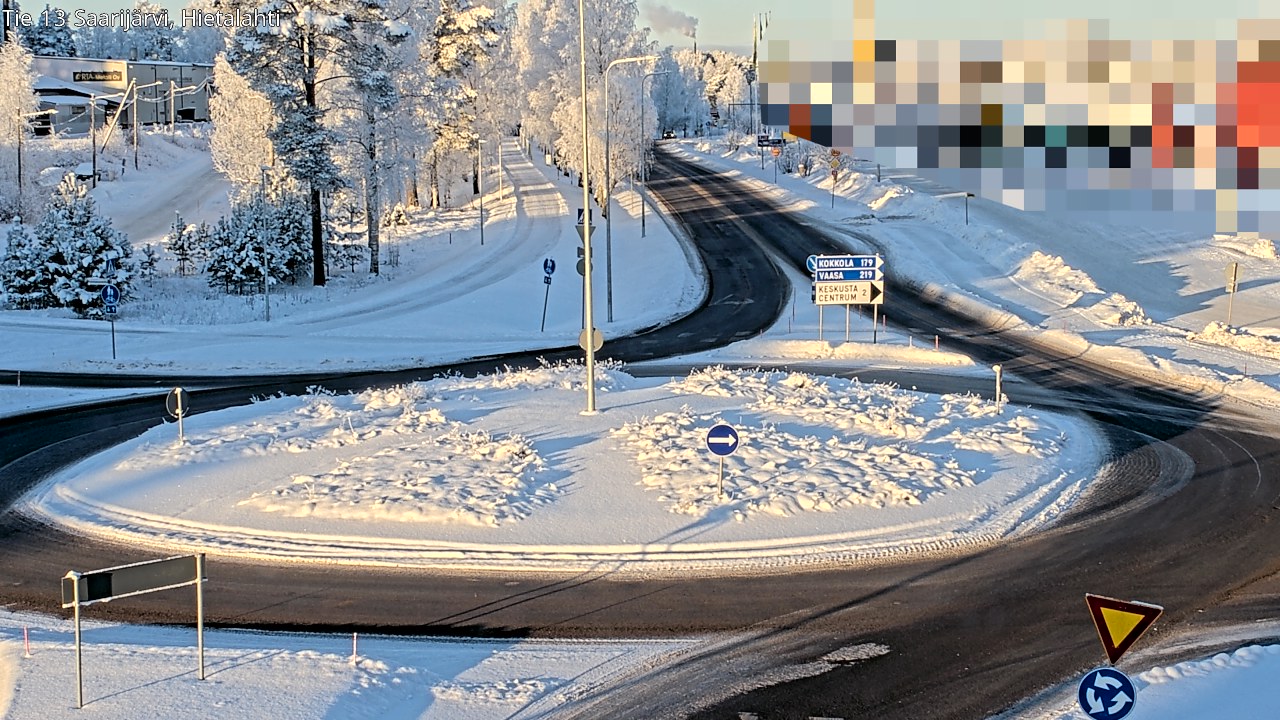 Weather Camera Image Road 13 Saarijärvi, Saarijärvi, Keski-Suomi
