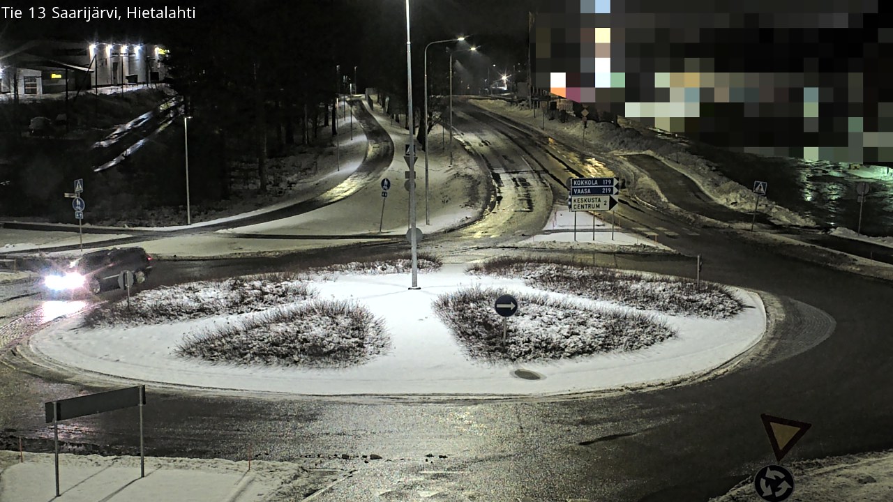 Weather Camera Image Väg 13 Saarijärvi, Saarijärvi, Keski-Suomi