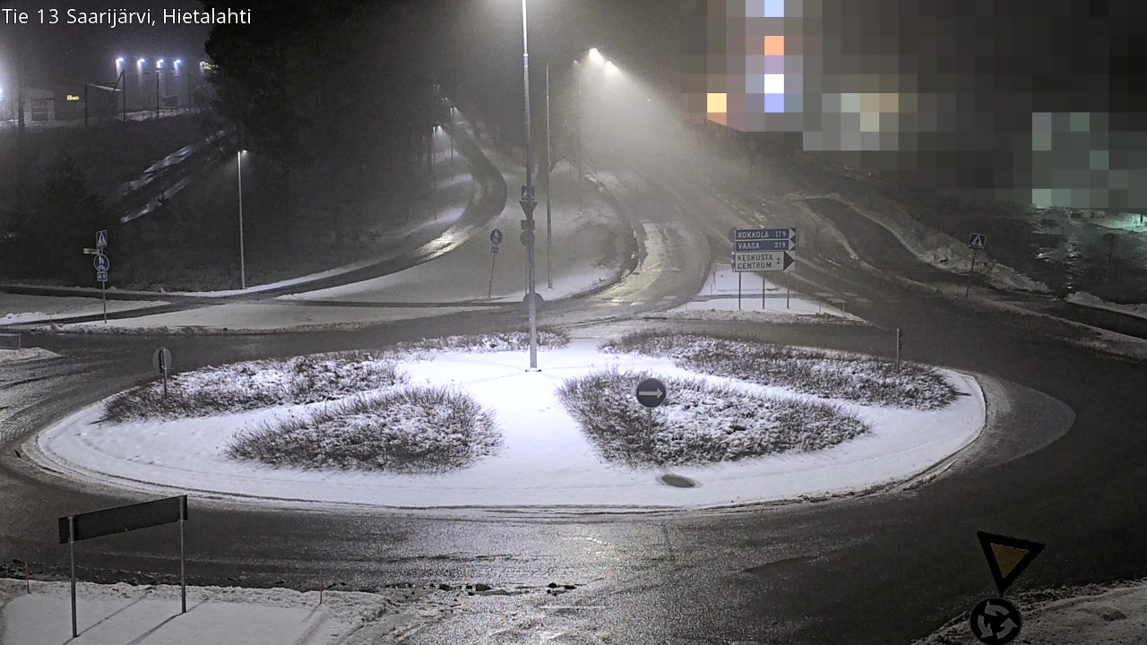 Weather Camera Image Väg 13 Saarijärvi, Saarijärvi, Keski-Suomi