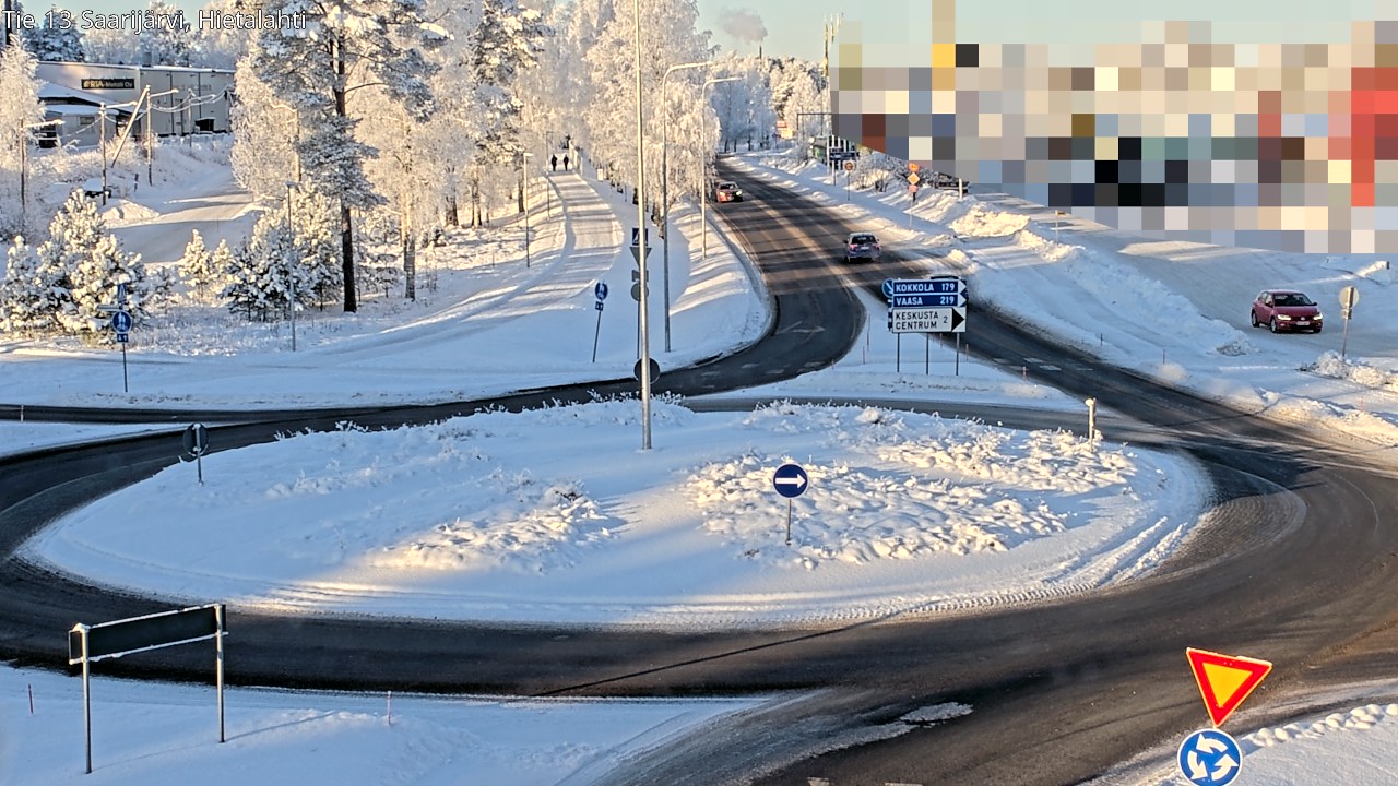 Weather Camera Image Road 13 Saarijärvi, Saarijärvi, Keski-Suomi