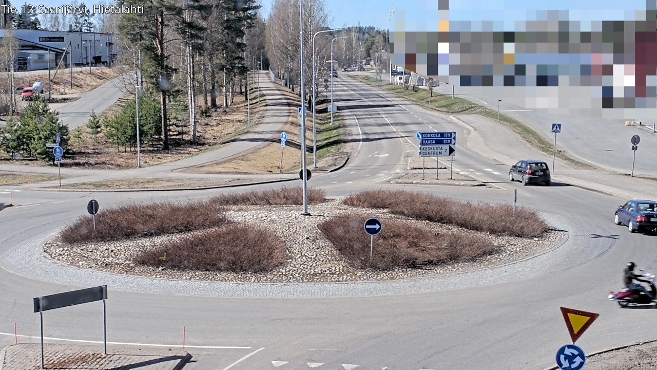 Weather Camera Image Road 13 Saarijärvi, Saarijärvi, Keski-Suomi