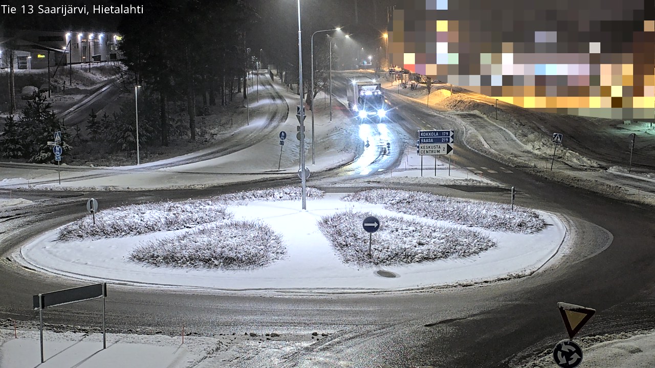 Weather Camera Image Väg 13 Saarijärvi, Saarijärvi, Keski-Suomi