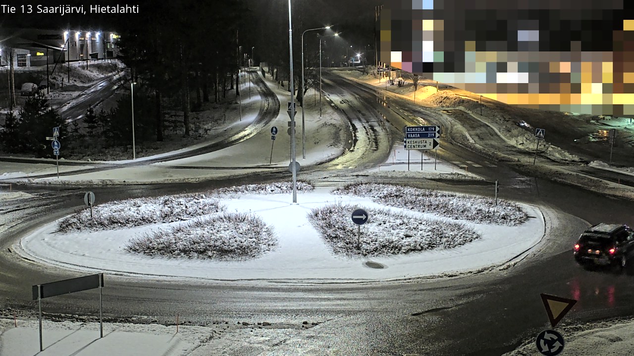 Weather Camera Image Väg 13 Saarijärvi, Saarijärvi, Keski-Suomi