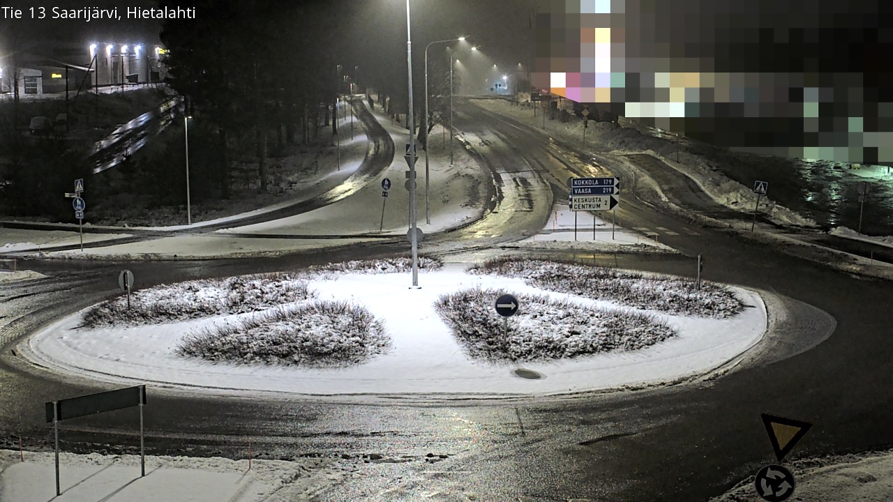 Weather Camera Image Väg 13 Saarijärvi, Saarijärvi, Keski-Suomi