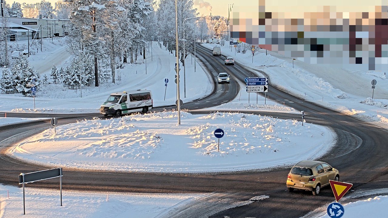 Weather Camera Image Road 13 Saarijärvi, Saarijärvi, Keski-Suomi