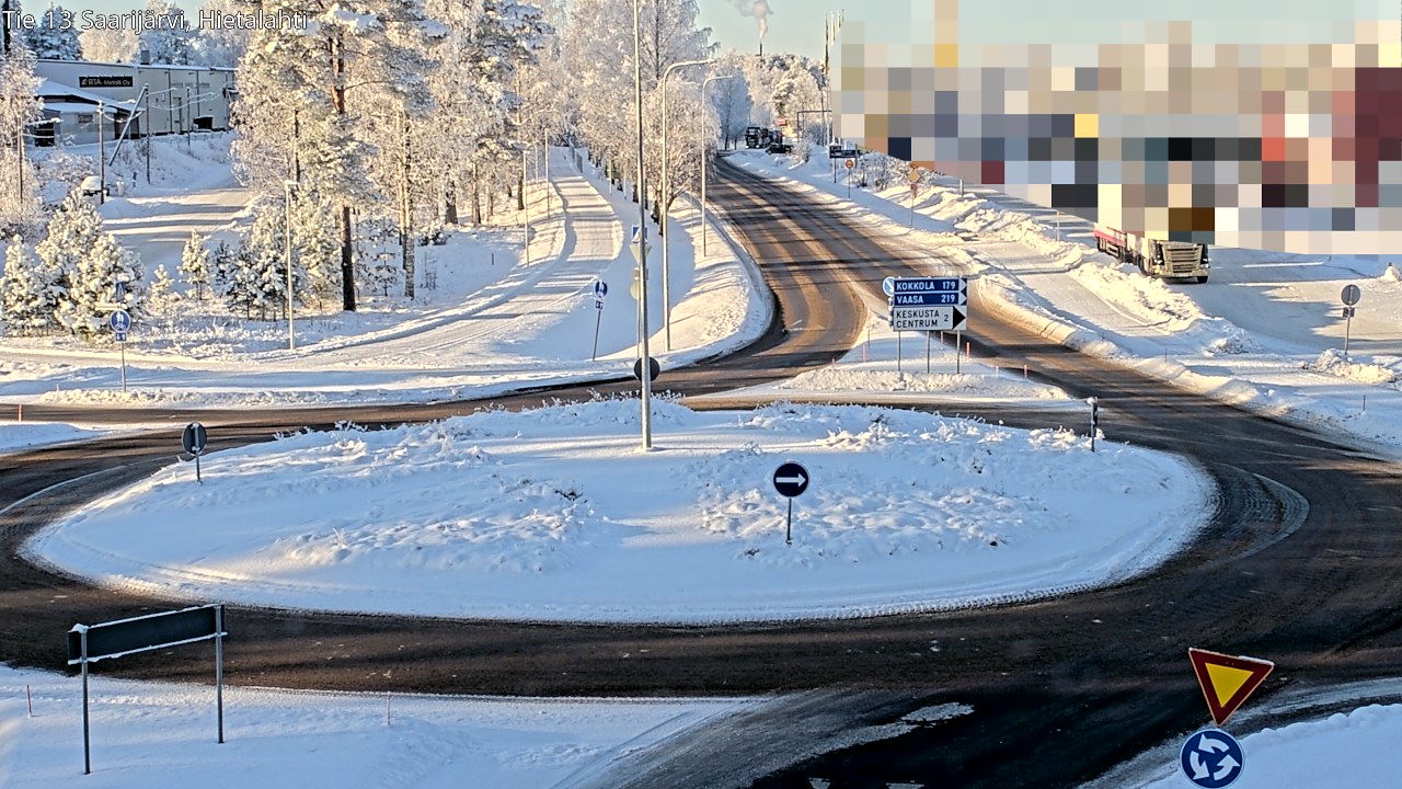 Weather Camera Image Road 13 Saarijärvi, Saarijärvi, Keski-Suomi