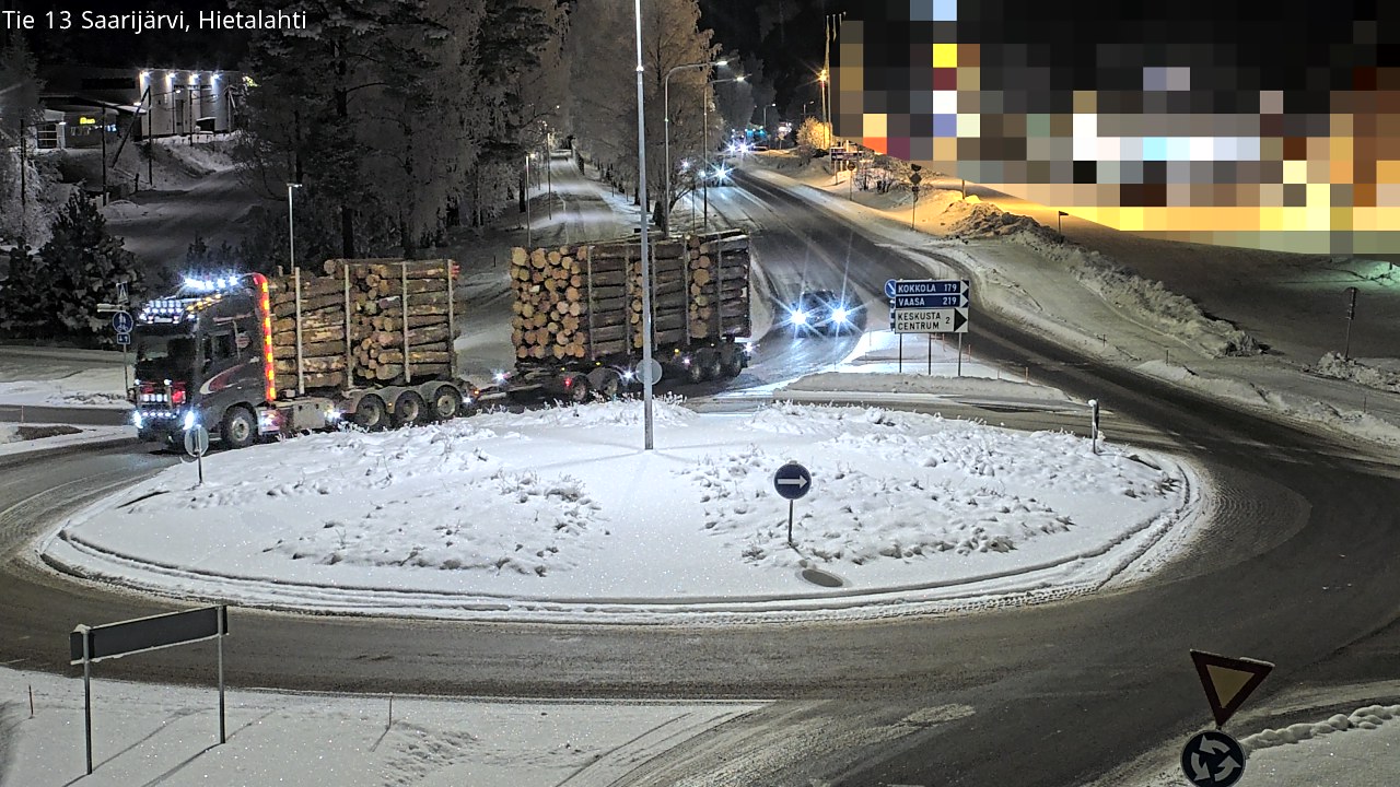 Kelikamerat Kuva Tie 13 Saarijärvi, Saarijärvi, Keski-Suomi