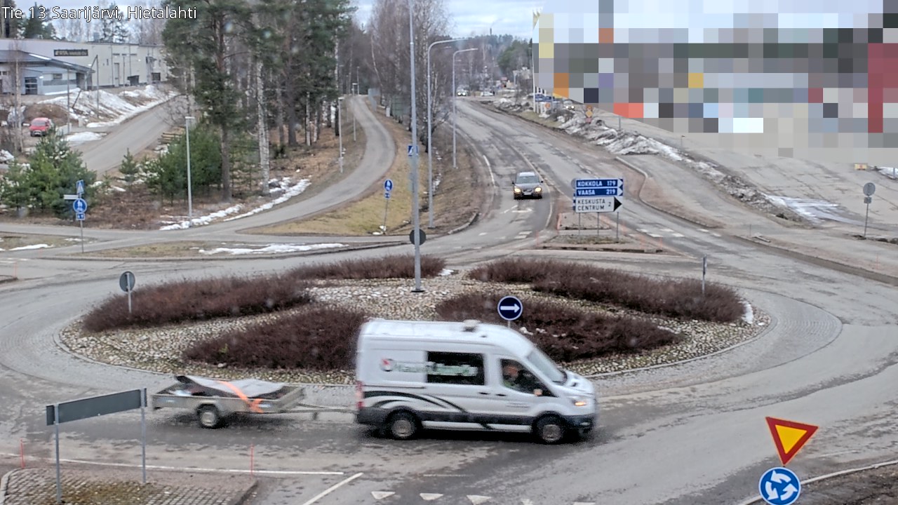 Weather Camera Image Road 13 Saarijärvi, Saarijärvi, Keski-Suomi