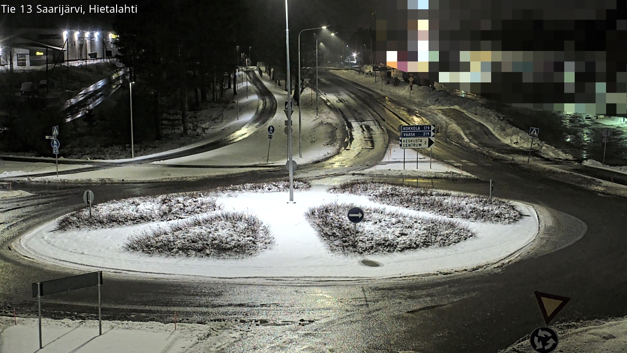 Weather Camera Image Väg 13 Saarijärvi, Saarijärvi, Keski-Suomi