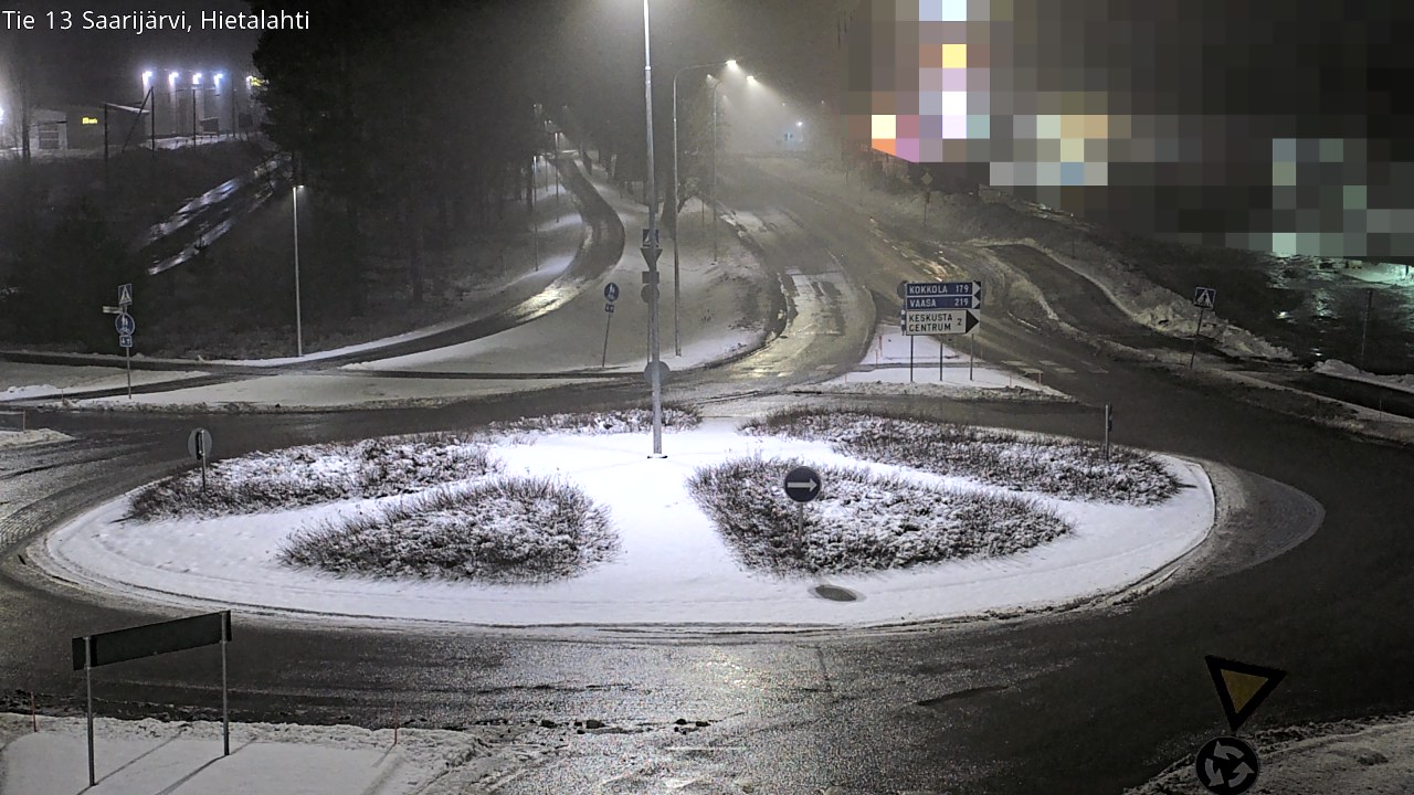 Weather Camera Image Väg 13 Saarijärvi, Saarijärvi, Keski-Suomi
