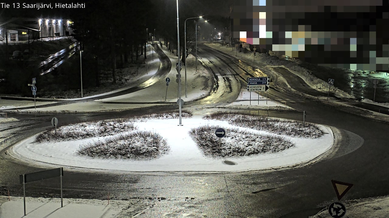 Weather Camera Image Väg 13 Saarijärvi, Saarijärvi, Keski-Suomi
