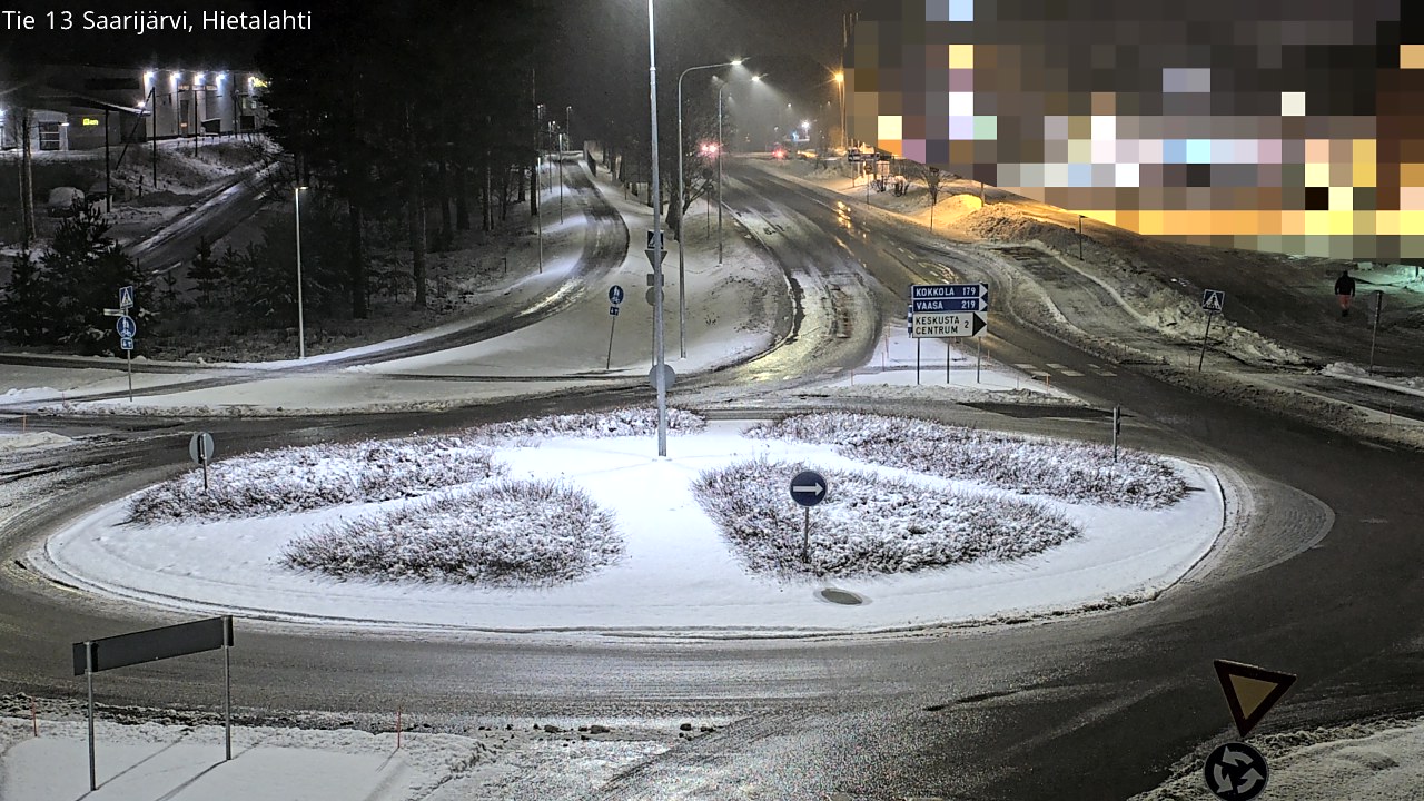 Weather Camera Image Väg 13 Saarijärvi, Saarijärvi, Keski-Suomi