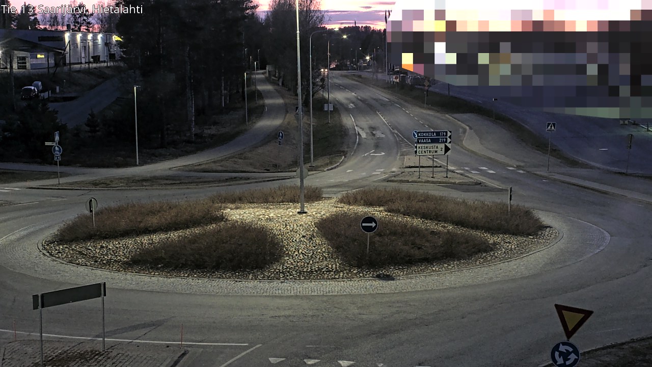 Weather Camera Image Road 13 Saarijärvi, Saarijärvi, Keski-Suomi