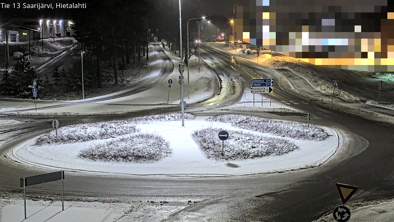 Weather Camera Image Väg 13 Saarijärvi, Saarijärvi, Keski-Suomi