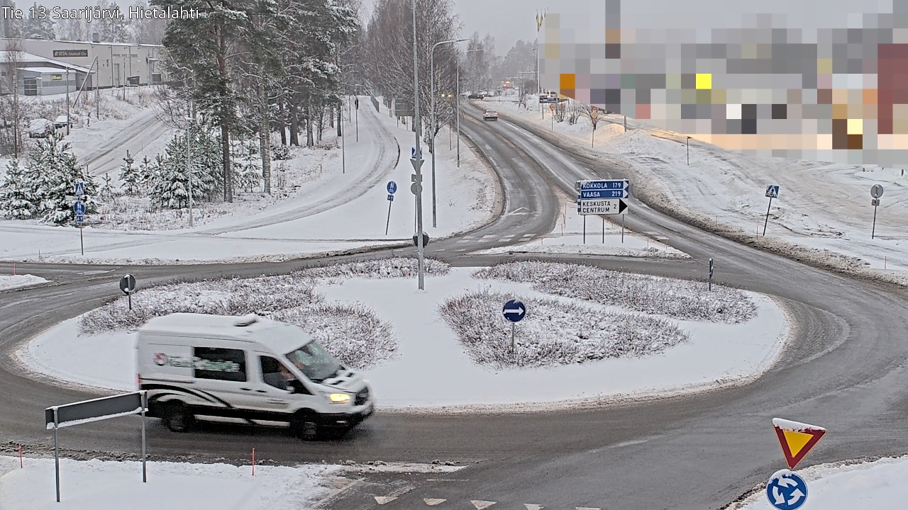 Weather Camera Image Väg 13 Saarijärvi, Saarijärvi, Keski-Suomi