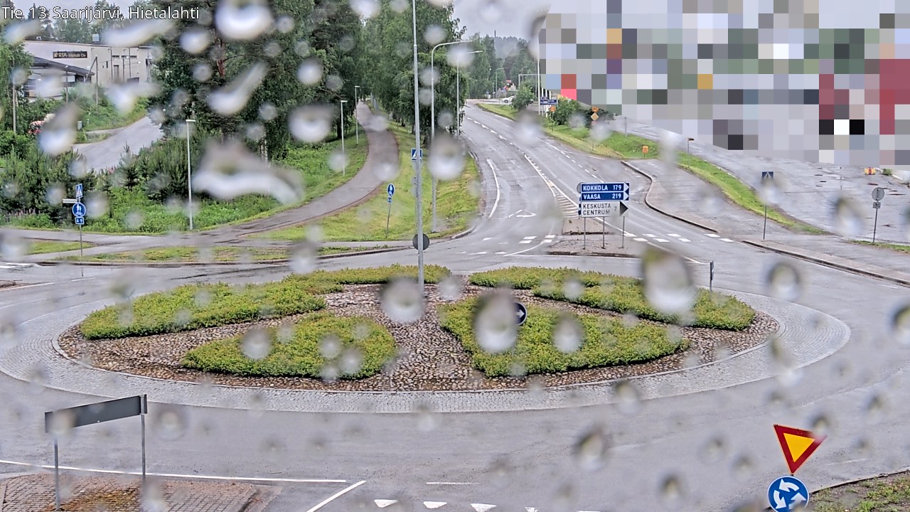 Weather Camera Image Väg 13 Saarijärvi, Saarijärvi, Keski-Suomi