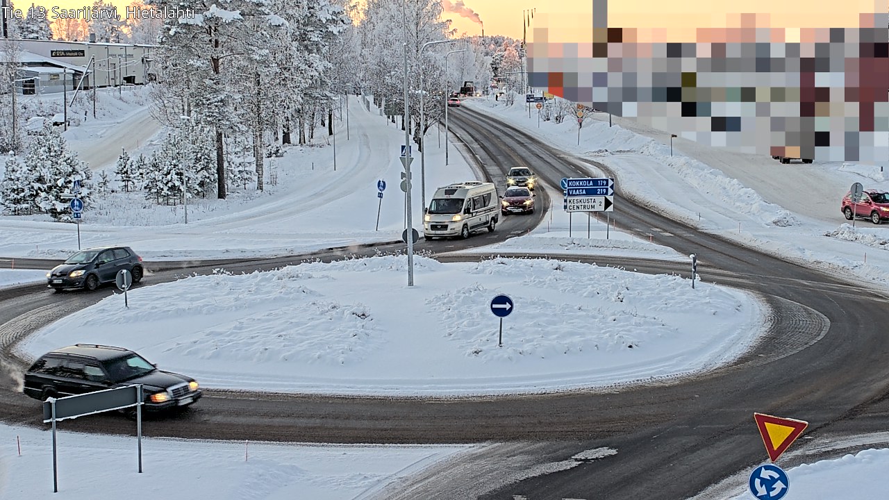Weather Camera Image Road 13 Saarijärvi, Saarijärvi, Keski-Suomi