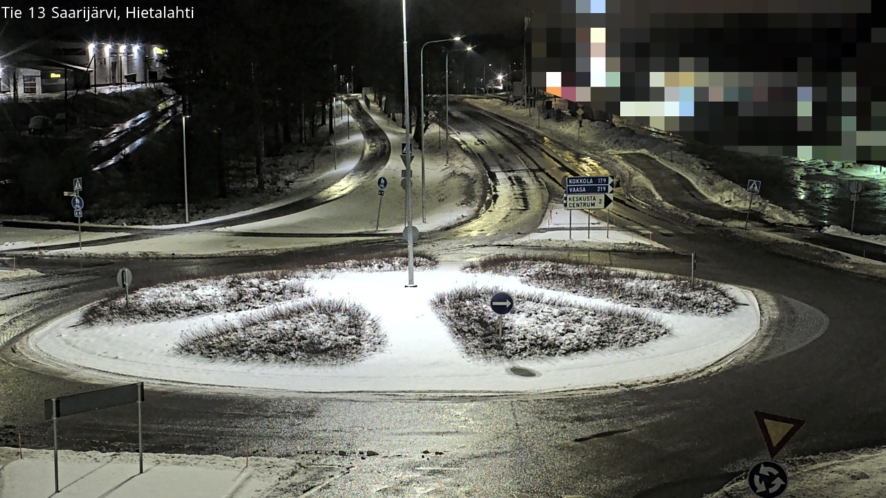 Weather Camera Image Väg 13 Saarijärvi, Saarijärvi, Keski-Suomi