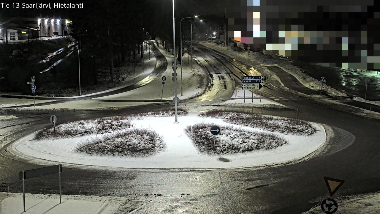 Weather Camera Image Väg 13 Saarijärvi, Saarijärvi, Keski-Suomi