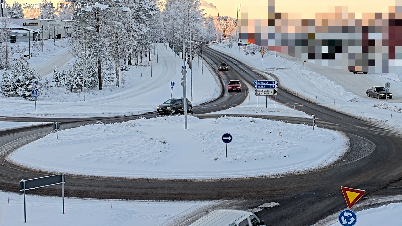 Weather Camera Image Road 13 Saarijärvi, Saarijärvi, Keski-Suomi
