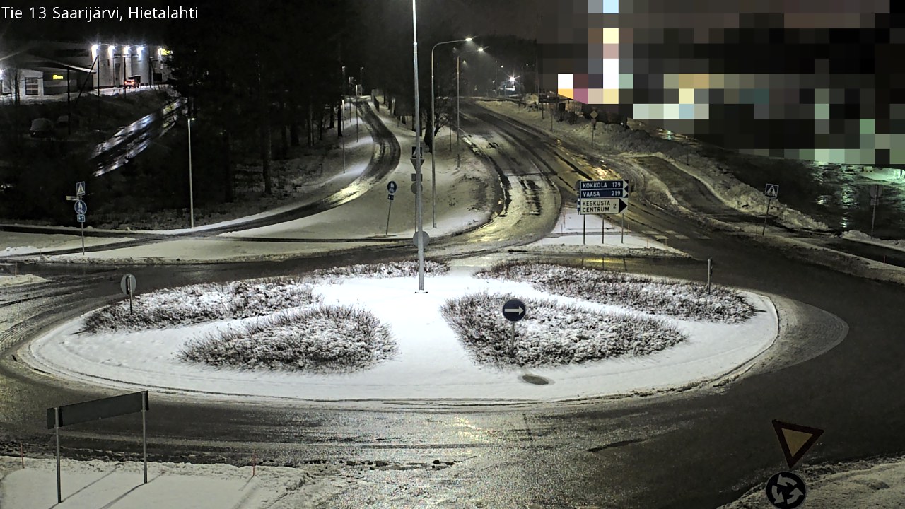 Weather Camera Image Väg 13 Saarijärvi, Saarijärvi, Keski-Suomi