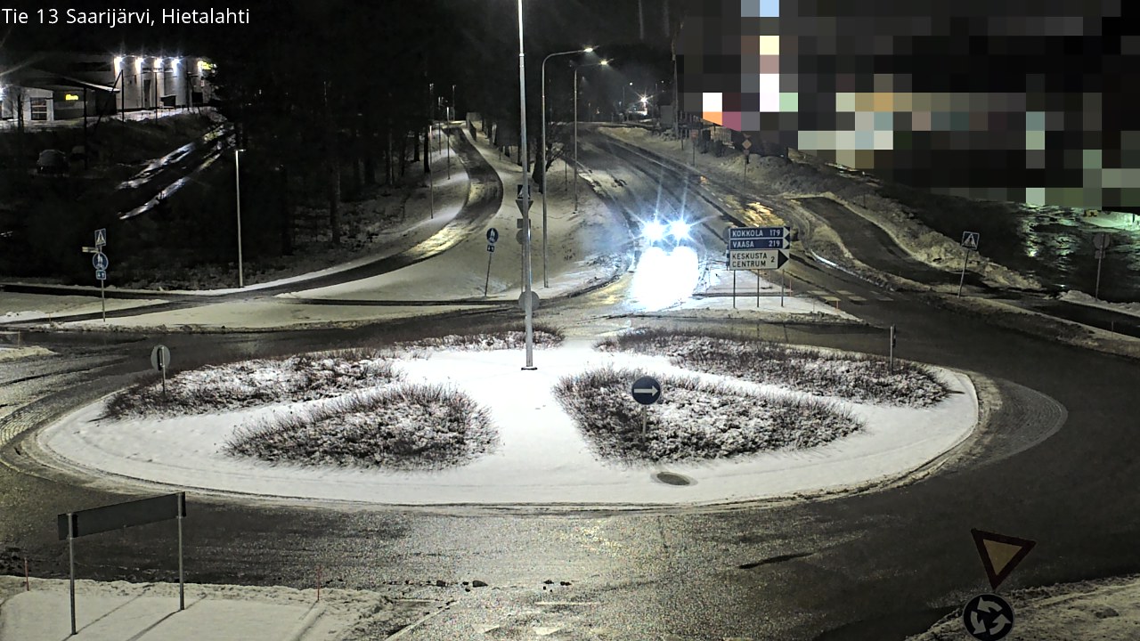 Weather Camera Image Väg 13 Saarijärvi, Saarijärvi, Keski-Suomi