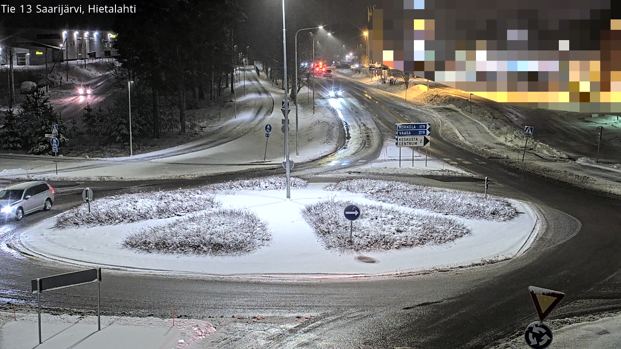 Weather Camera Image Väg 13 Saarijärvi, Saarijärvi, Keski-Suomi