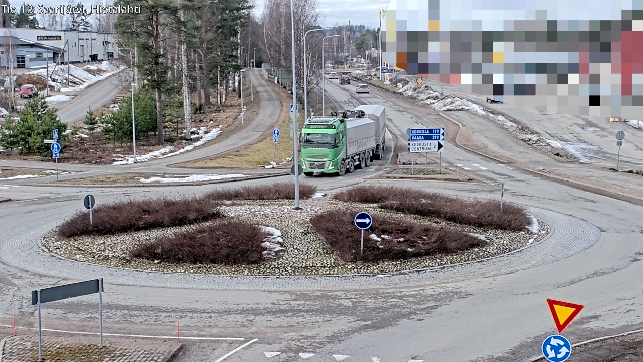 Kelikamerat Kuva Tie 13 Saarijärvi, Saarijärvi, Keski-Suomi