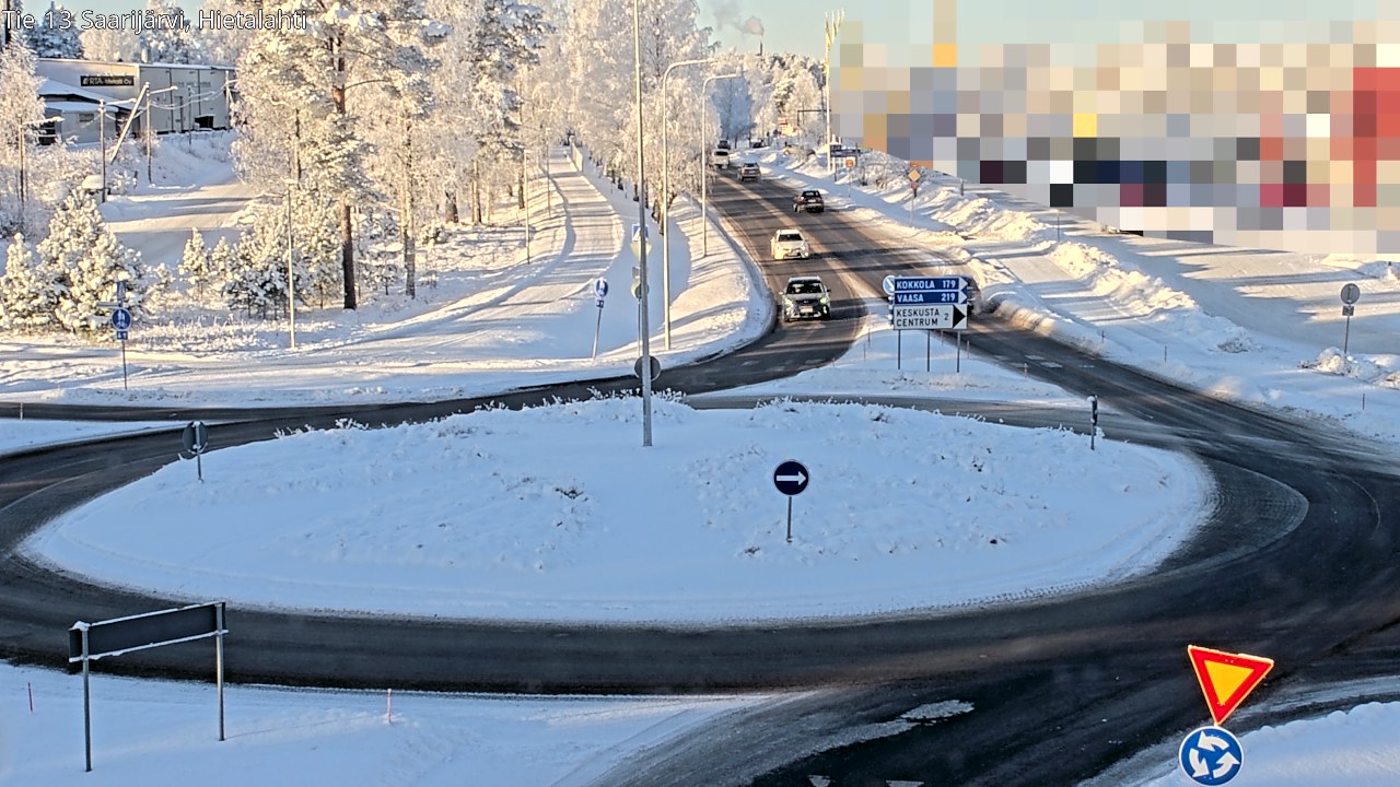 Weather Camera Image Road 13 Saarijärvi, Saarijärvi, Keski-Suomi