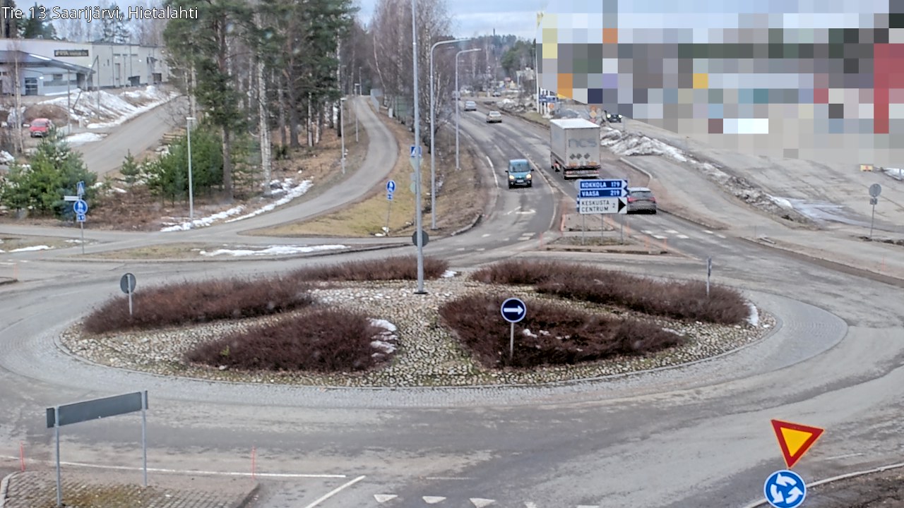 Weather Camera Image Road 13 Saarijärvi, Saarijärvi, Keski-Suomi