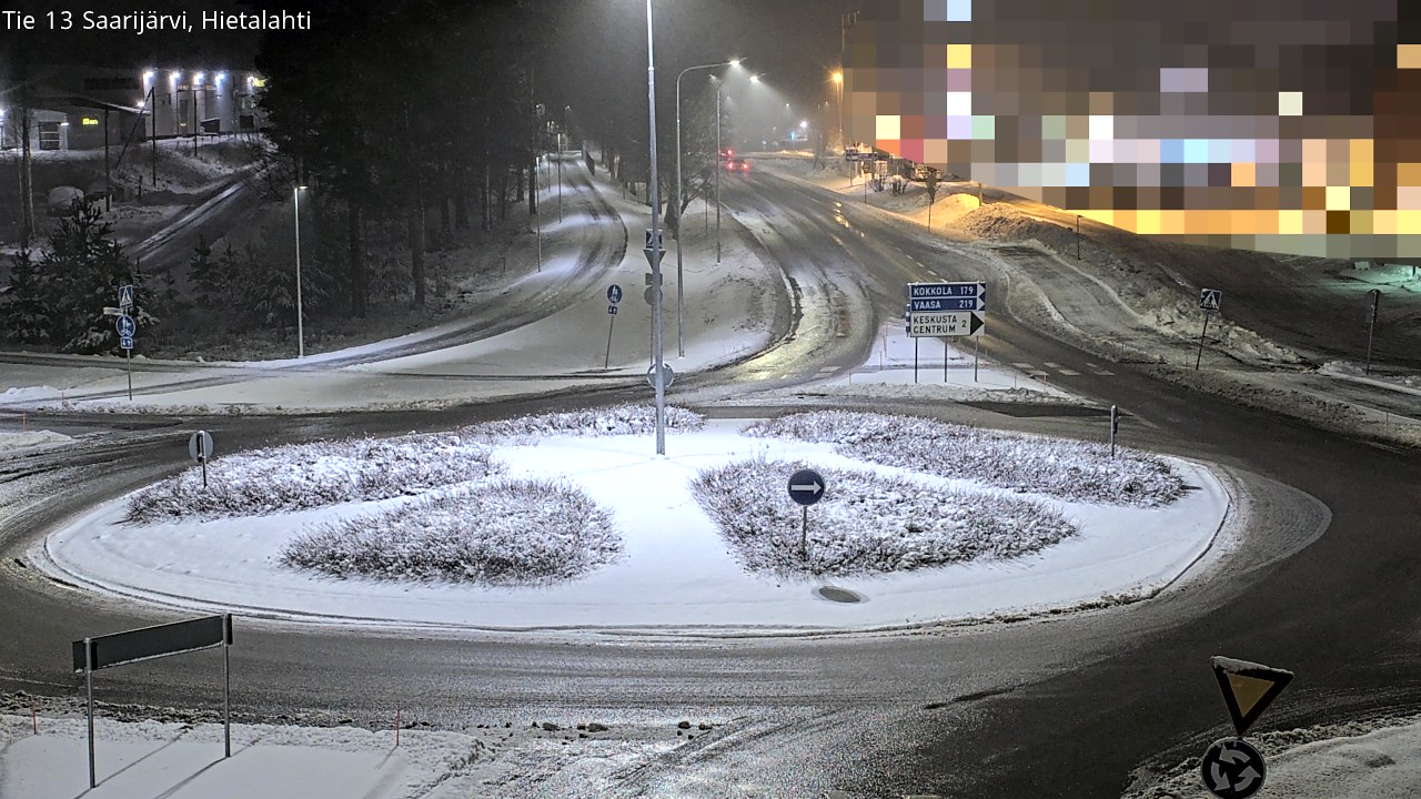 Weather Camera Image Väg 13 Saarijärvi, Saarijärvi, Keski-Suomi