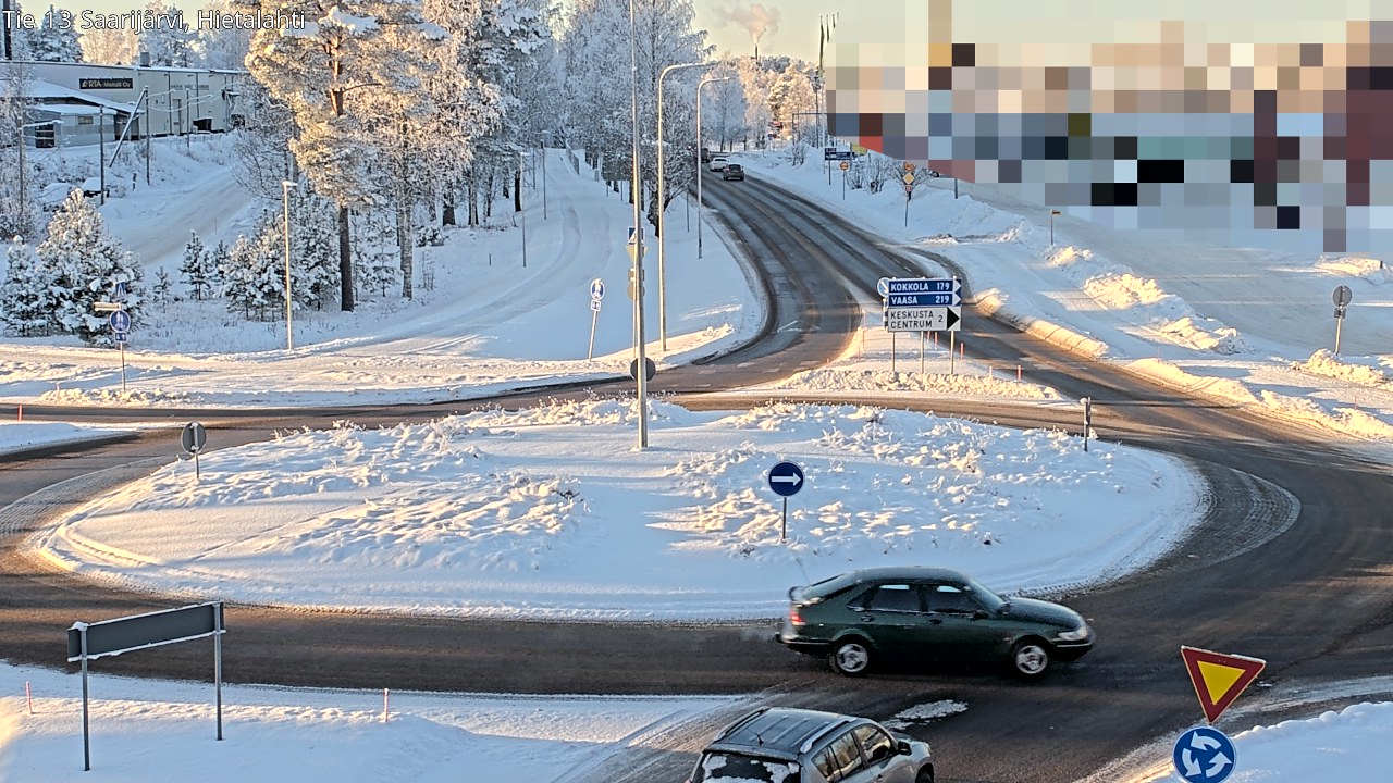 Weather Camera Image Road 13 Saarijärvi, Saarijärvi, Keski-Suomi
