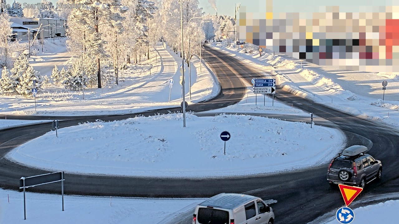 Weather Camera Image Road 13 Saarijärvi, Saarijärvi, Keski-Suomi