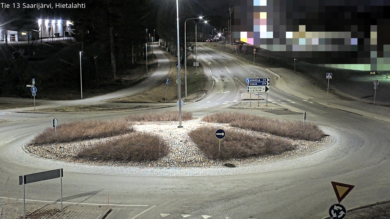 Weather Camera Image Road 13 Saarijärvi, Saarijärvi, Keski-Suomi