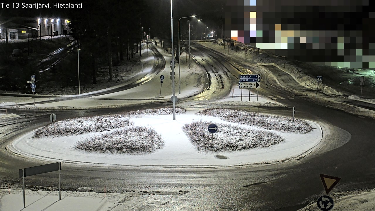 Weather Camera Image Väg 13 Saarijärvi, Saarijärvi, Keski-Suomi