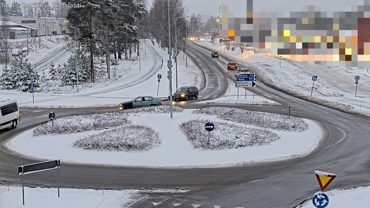Weather Camera Image Väg 13 Saarijärvi, Saarijärvi, Keski-Suomi