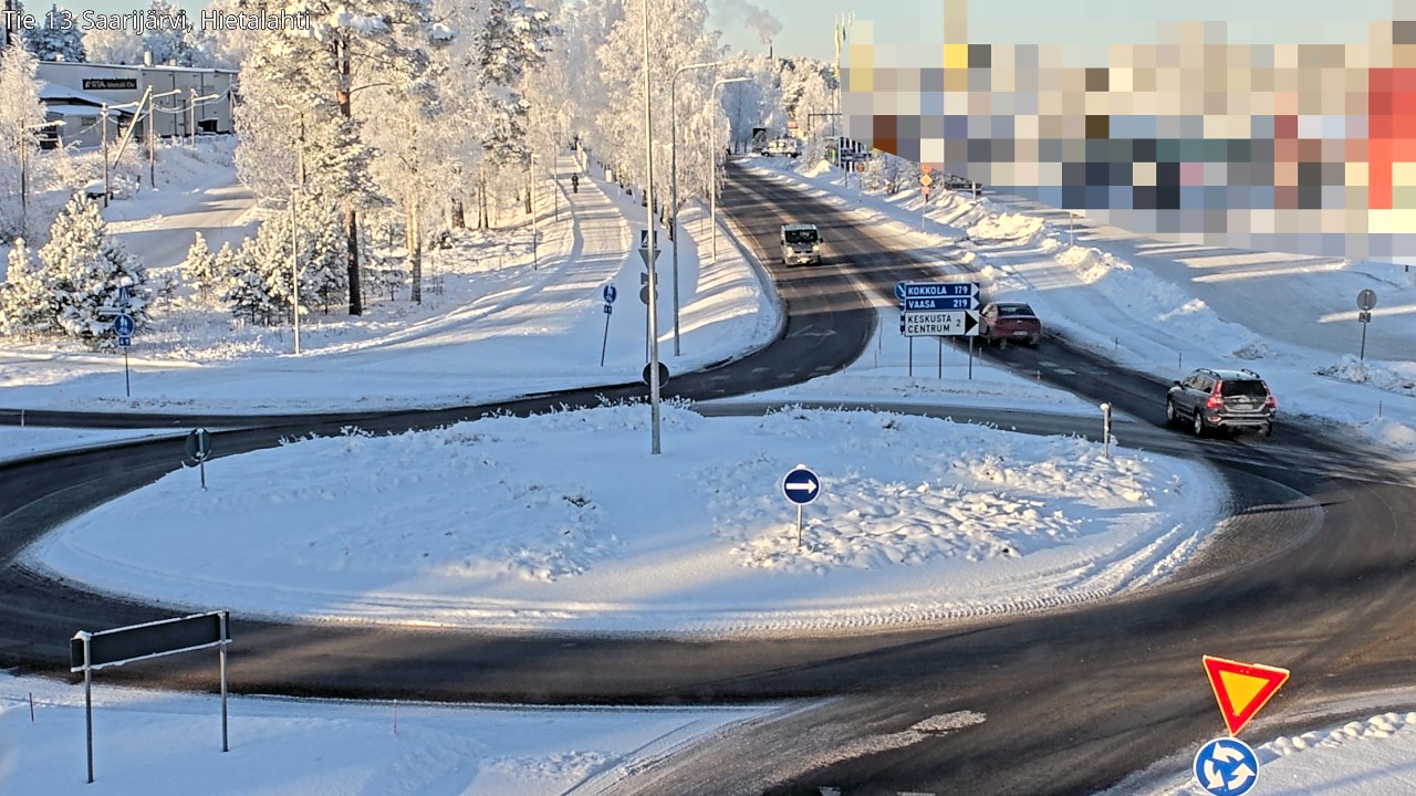 Weather Camera Image Road 13 Saarijärvi, Saarijärvi, Keski-Suomi