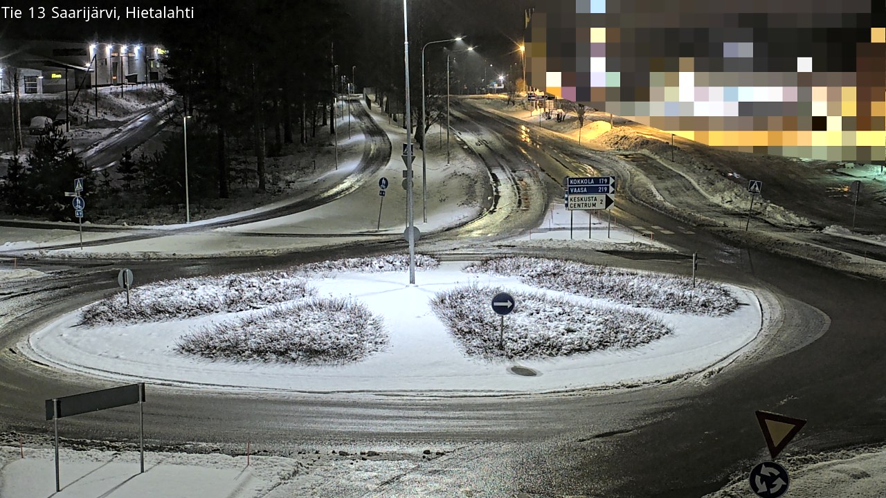 Weather Camera Image Väg 13 Saarijärvi, Saarijärvi, Keski-Suomi
