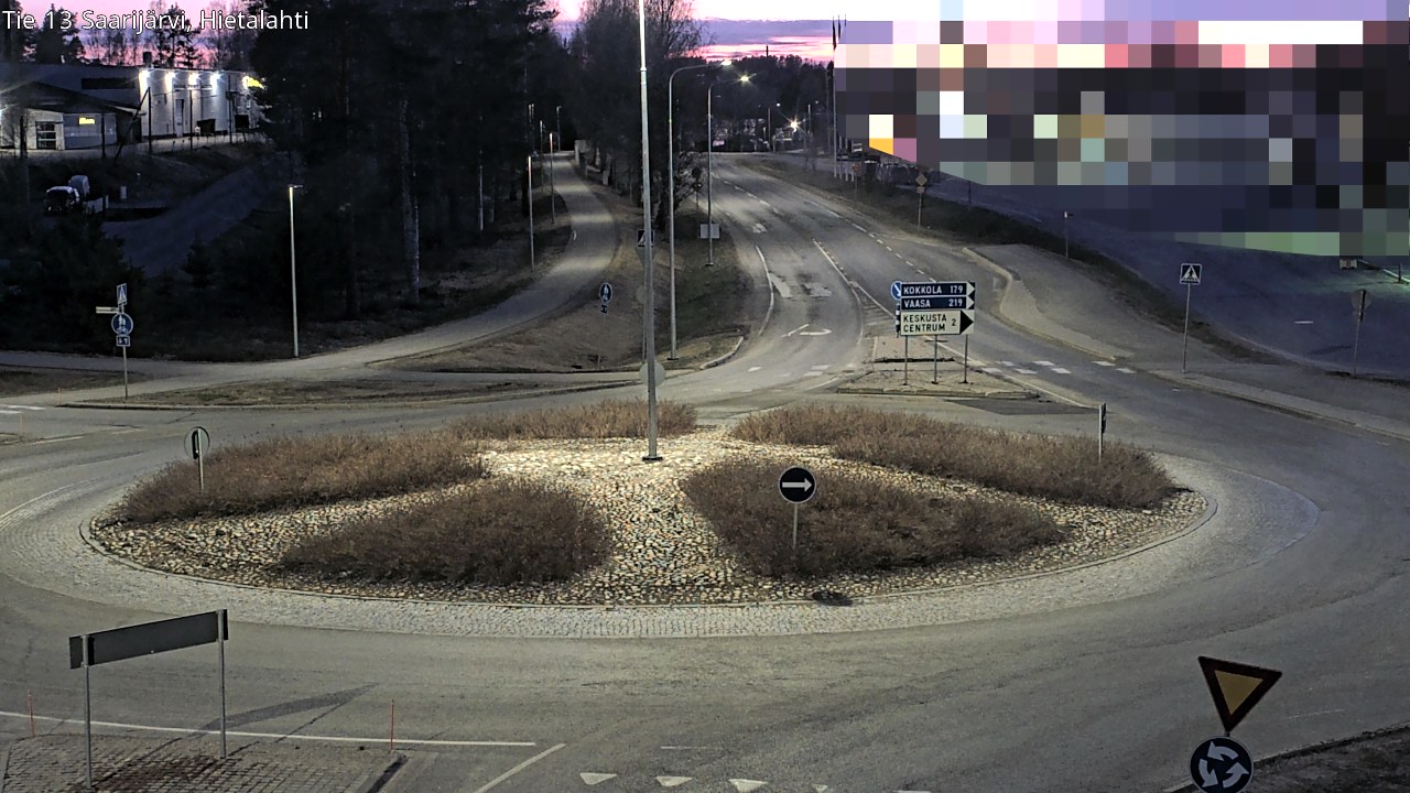 Weather Camera Image Road 13 Saarijärvi, Saarijärvi, Keski-Suomi