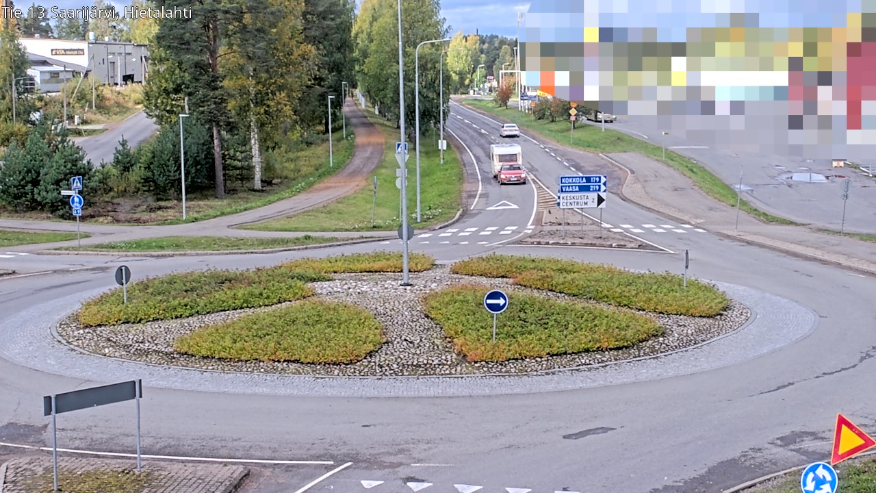 Weather Camera Image Road 13 Saarijärvi, Saarijärvi, Keski-Suomi