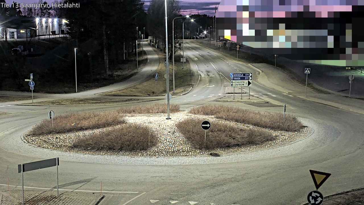 Weather Camera Image Road 13 Saarijärvi, Saarijärvi, Keski-Suomi
