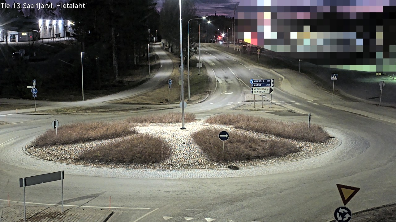 Weather Camera Image Road 13 Saarijärvi, Saarijärvi, Keski-Suomi