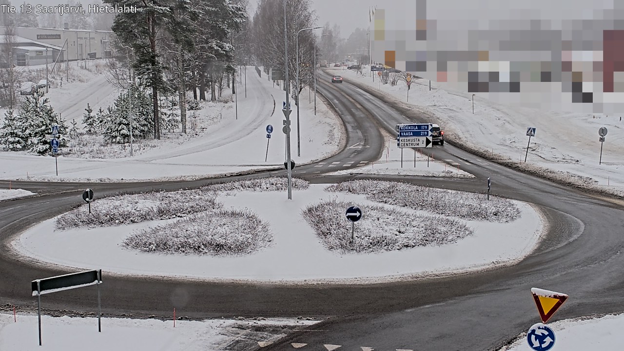 Weather Camera Image Väg 13 Saarijärvi, Saarijärvi, Keski-Suomi