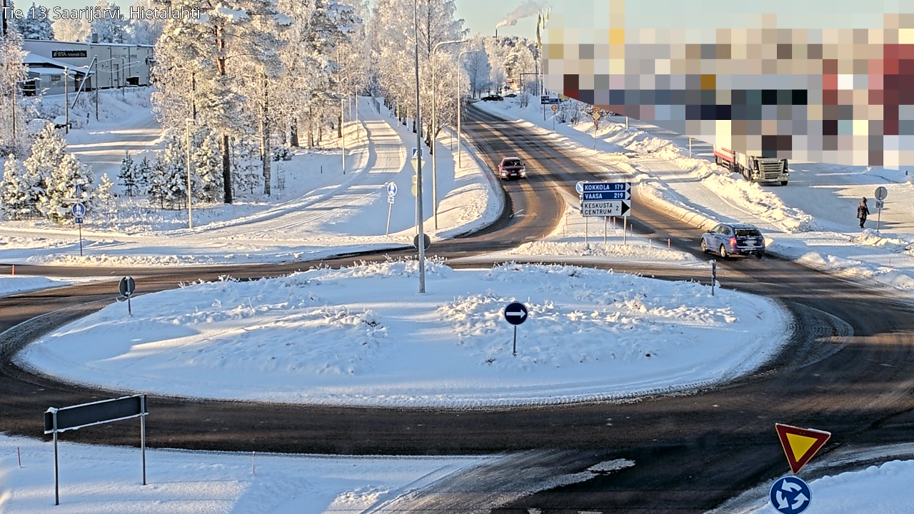 Weather Camera Image Road 13 Saarijärvi, Saarijärvi, Keski-Suomi