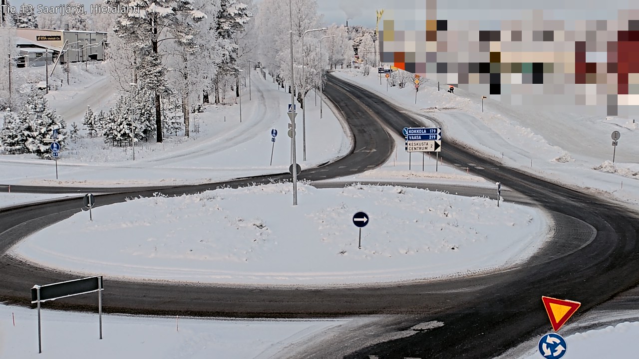 Weather Camera Image Road 13 Saarijärvi, Saarijärvi, Keski-Suomi
